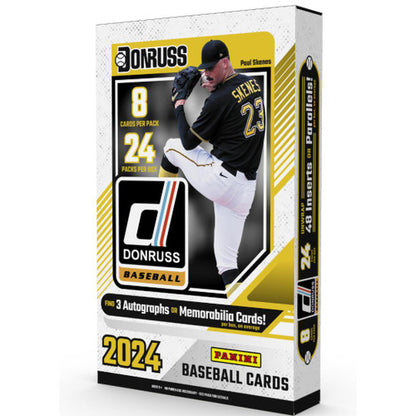 Panini 2024 Donruss Baseball Trading Card Hobby Box