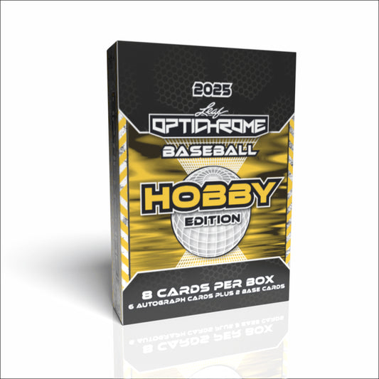 Leaf 2025 Optichrome Baseball Trading Card Hobby Box