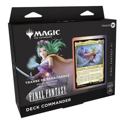 Magic the Gathering Final Fantasy Commander Deck Display 4 Decks