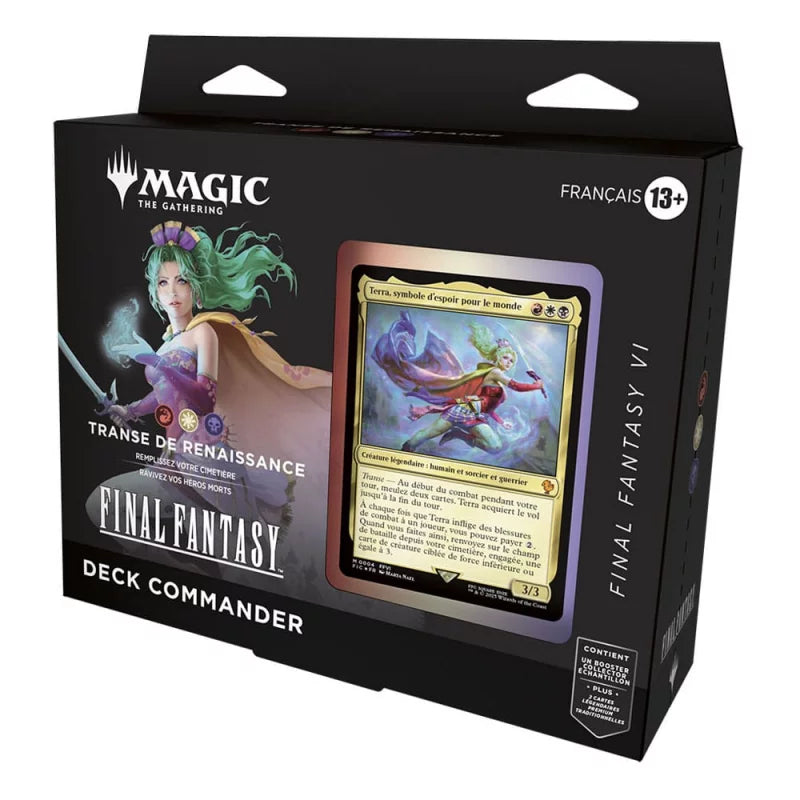 Magic the Gathering Final Fantasy Commander Deck Display 4 Decks