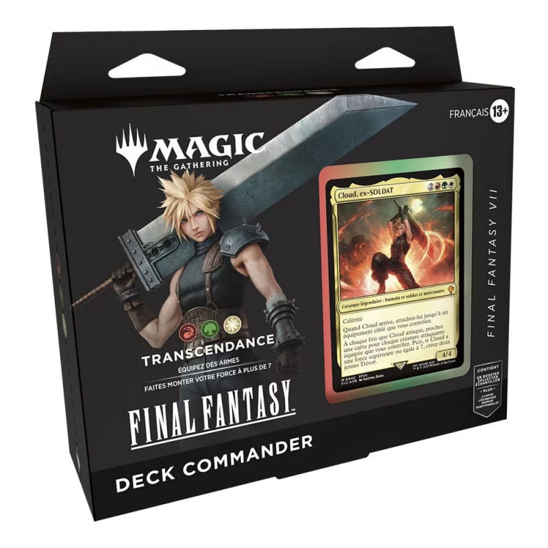 Magic the Gathering Final Fantasy Commander Deck Display 4 Decks