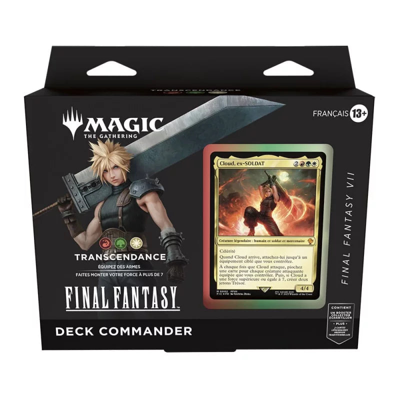 Magic the Gathering Final Fantasy Commander Deck Display 4 Decks