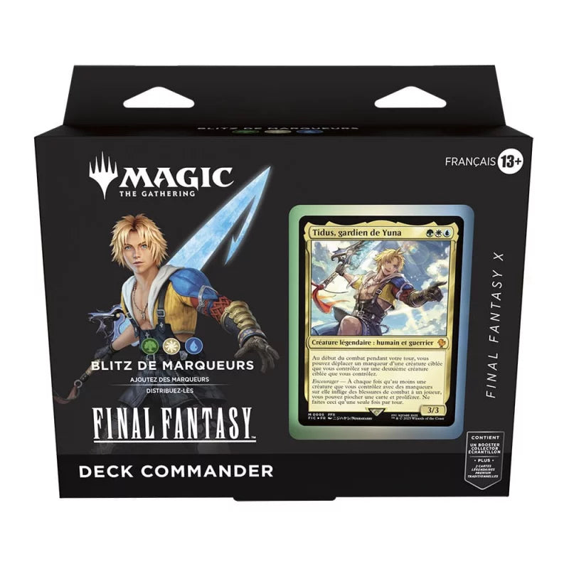 Magic the Gathering Final Fantasy Commander Deck Display 4 Decks