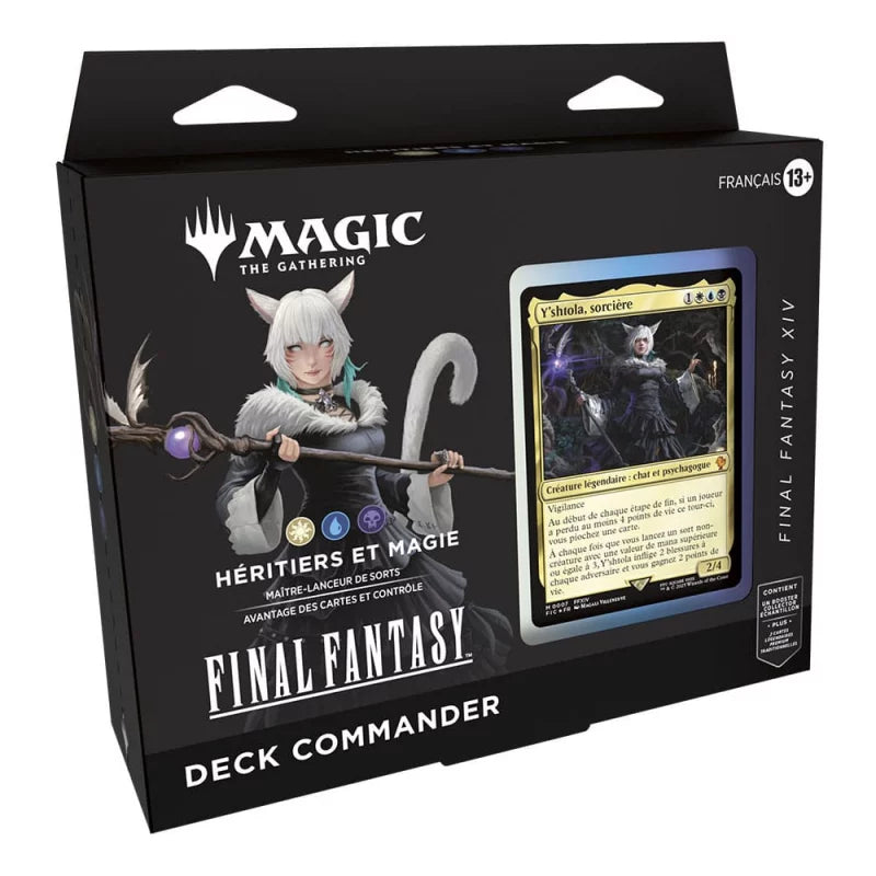 Magic the Gathering Final Fantasy Commander Deck Display 4 Decks