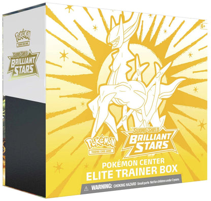 Pokemon 2022 Brilliant Stars Arceus Trading Card Elite Trainer Box