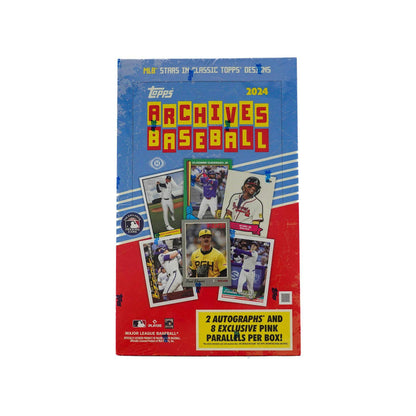 Topps 2024 Archives Baseball Trading Card Hobby Box