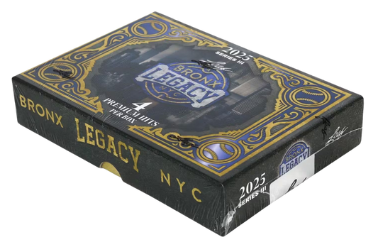 Leaf 2025 Bronx Legacy Baseball Trading Card Hobby Box