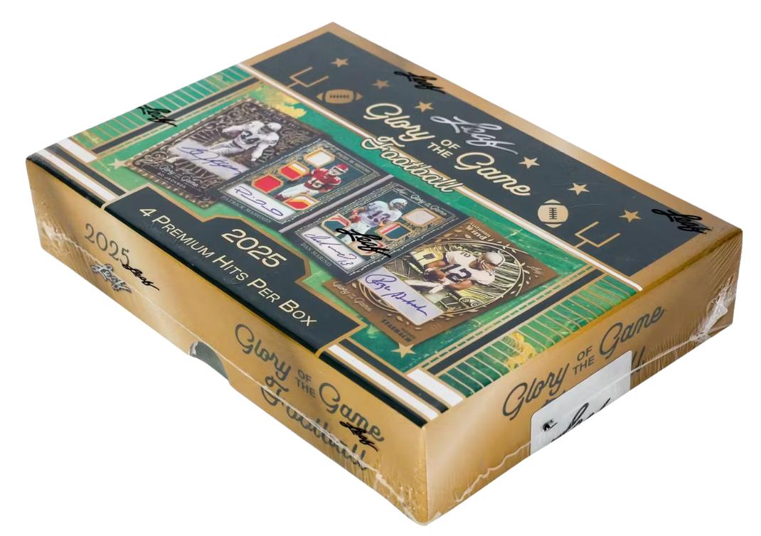Leaf 2025 Glory of the Game Football Trading Card Hobby Box