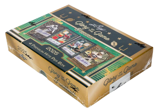 Leaf 2025 Glory of the Game Football Trading Card Hobby Box